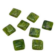 Load image into Gallery viewer, 8 Beads of Premium Misty Mountain Nephrite Jade Beads 10262P