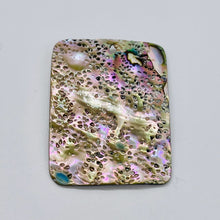 Load image into Gallery viewer, Pink Sheen Abalone 38x29mm Pendant Bead 3151AB