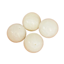 Load image into Gallery viewer, Sardonyx Gemmy Round Beads | 18mm | White | 4 Beads |