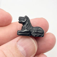Load image into Gallery viewer, Black Stallion 2 Obsidian Horse Pony Beads - PremiumBead Alternate Image 5