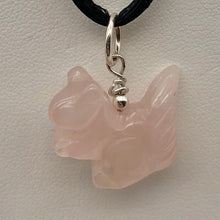 Load image into Gallery viewer, Charm! Rose Quartz Squirrel Solid Sterling Silver Pendant 509279RQ - PremiumBead Alternate Image 11