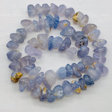 Load image into Gallery viewer, Oregon Holly Blue Chalcedony Agate 74 Gram Nugget| 10X10X8 15X10X8 |Blue 60 Bead