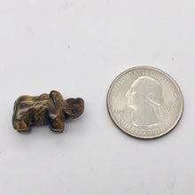 Load image into Gallery viewer, 2 Tiger Eye Hand Carved Rhinoceros Beads, 21x13x10mm, Golden 009275TE | 21x13x10mm | Golden - PremiumBead Alternate Image 4