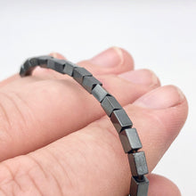 Load image into Gallery viewer, Metallic Hematite 5x3mm Rectangle 16 inch Bead Strand 107569 - PremiumBead Alternate Image 3