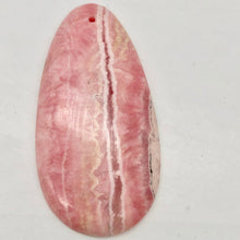 Load image into Gallery viewer, Natural Lacy Pink Rhodochrosite Pendant Bead | 60x30mm| Pink | Teardrop | 1 Bd |