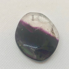 Load image into Gallery viewer, Fluorite Freeform Pendant Bead Dramatic Purple/Teal 5432M - PremiumBead Alternate Image 4
