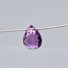 Load image into Gallery viewer, Sapphire Faceted .55ct Briolette | 5x4mm | Pink | 1 Bead |