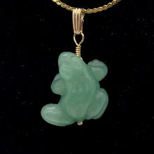 Load image into Gallery viewer, Ribbit! Aventurine Frog 14Kgf Pendant 509266AVG