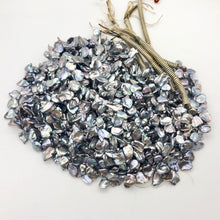 Load image into Gallery viewer, 10 Designer Platinum Rose petal Keishi FW Pearls 9050 - PremiumBead Alternate Image 8