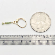 Load image into Gallery viewer, Sparkle Parrot Green Diamond (.73cts) & 14K Gold Earrings 309605 - PremiumBead Alternate Image 8