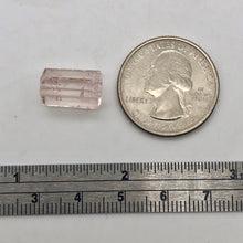 Load image into Gallery viewer, 9.9cts Morganite Pink Beryl Hexagon Cylinder Bead | 14x8.5mm | 1 Bead | 3863M - PremiumBead Alternate Image 6