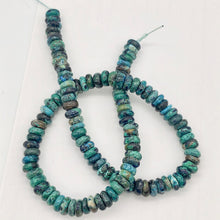 Load image into Gallery viewer, Gorgeous Blue Green Gemstone Beads Rondelle 8&quot; Strand of Chrysoprase 8x4mm - PremiumBead Alternate Image 6
