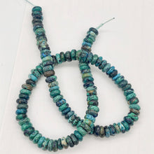 Load image into Gallery viewer, Gorgeous Blue Green Gemstone Beads Rondelle 8" Strand of Chrysoprase 8x4mm - PremiumBead Alternate Image 6