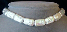 Load image into Gallery viewer, Double-Drill Rectangle White Coin FW Pearl Strand 104812 - PremiumBead Alternate Image 2