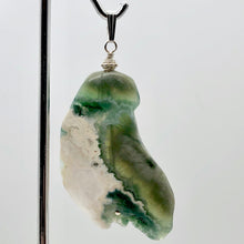 Load image into Gallery viewer, Translucent Ocean Jasper Sterling Silver Pendant | 2 1/4 Inch Long |
