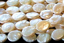 Load image into Gallery viewer, 3 Gorgeous Oval Freshwater Coin Pearls 3913 - PremiumBead Primary Image 1