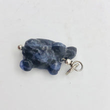 Load image into Gallery viewer, Charming! Sodalite Turtle &amp; Silver Pendant - PremiumBead Alternate Image 8
