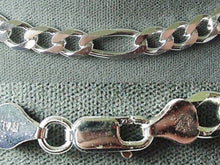 Load image into Gallery viewer, 16" Solid Sterling Silver (7mm) 24.5 Grams! Heavy Figaro Chain 103488(16) - PremiumBead Primary Image 1