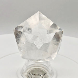 Quartz Crystal Icosahedron Sacred Geometry Crystal |Healing Stone|41mm or 1.6"| - PremiumBead Alternate Image 10