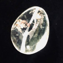 Load image into Gallery viewer, Lodalite Quartz Oval Pendant Bead | 26x20x15 mm | Clear Included | 1 Bead |
