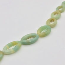Load image into Gallery viewer, Picture Frame Amazonite Oval Bead 8 inch Strand 9368CHS - PremiumBead Primary Image 1
