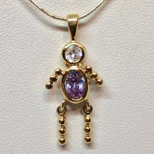 Load image into Gallery viewer, June! Crystal Kid Boy 22K Vermeil Pendant 9926Fb - PremiumBead Alternate Image 2
