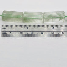 Load image into Gallery viewer, Garden Quartz Lodalite Triangle | 20x11x11mm | Green | 2 Bead