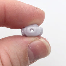 Load image into Gallery viewer, 22cts Hand Carved Buddha Lavender Jade Pendant Bead | 21x14x9.5mm | Lavender - PremiumBead Alternate Image 4