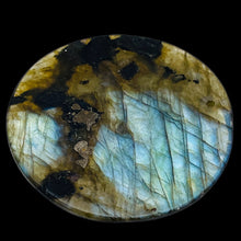 Load image into Gallery viewer, Aurora Borealis Labradorite Pendant Bead | Blue Green | 45mm | 1 Bead |