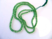 Load image into Gallery viewer, Tsavorite Garnet Faceted Roundel Bead Strand 103287B - PremiumBead Primary Image 1