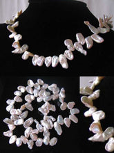 Load image into Gallery viewer, Rose Petal From 11x8x4mm to 22x8x3mm Creamy White Keishi FW Pearl Strand 109945D - PremiumBead Alternate Image 3