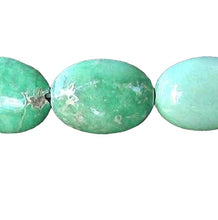 Load image into Gallery viewer, 1 Very Rare Natural Variscite 14x10mm Oval Pendant Bead 006676
