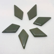 Load image into Gallery viewer, Sage Green 1 Owyhee Jasper Kite Briolette Bead 8971A - PremiumBead Alternate Image 3