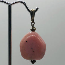 Load image into Gallery viewer, Peruvian Opal Sterling Silver Drop Pendant | 1 1/2" Long | Pink | 1 Pendant |