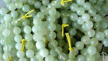 Load image into Gallery viewer, Glowing!! Spring Green Jade Bead Bracelet 5603 - PremiumBead Alternate Image 2