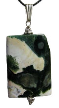 Load image into Gallery viewer, Druzy! Ocean Jasper Bead & Silver Pendant 503533E