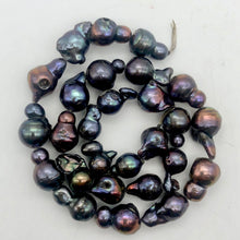 Load image into Gallery viewer, Magnificent!! 2 one of a kind Black Peacock Fireball FW Pearl - PremiumBead Alternate Image 12