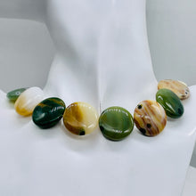Load image into Gallery viewer, Ocean Jasper Graduated Round | 25x8 to 23x8 mm | Multi-color | 17 Beads