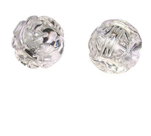 Load image into Gallery viewer, 1 Unique Hand Carved Long Life Natural Quartz 19mm Bead 10357A | 19mm | Clear