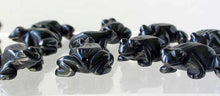 Load image into Gallery viewer, Prosperity 2 Hand Carved Hematite Frog Beads | 20x18x9.5mm | Silver black - PremiumBead Alternate Image 2
