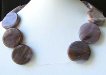 Load image into Gallery viewer, Oregon Lavender Jasper 30mm Coin Bead Strand 109684C - PremiumBead Alternate Image 2