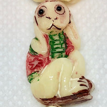Load image into Gallery viewer, No Evil Monkey 3 Etched Waterbuffalo Bone Beads 5660xx - PremiumBead Alternate Image 3