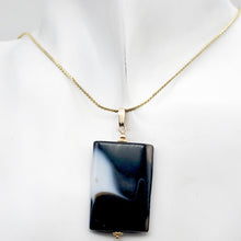 Load image into Gallery viewer, Semi Precious Stone Jewelry Sardonyx Agate Pendant Necklace 14Kgf