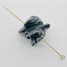 Load image into Gallery viewer, Soaring Eagle Carved Hematite Worry-Stone Figurine