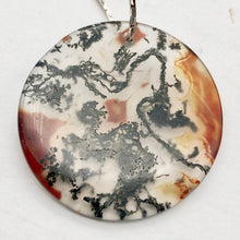 Load image into Gallery viewer, Limbcast Agate Bead - Tree of Life | 28x2mm | Clear/Green | Round | 1 Bds - PremiumBead Alternate Image 3
