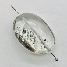 Load image into Gallery viewer, Lodalite Quartz Oval Pendant Bead | 30x21x14 mm | Clear Included | 1 Bead |
