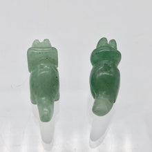 Load image into Gallery viewer, Dinosaur 2 Carved Aventurine Triceratops Beads | 22x12x7.5mm | Green - PremiumBead Alternate Image 8