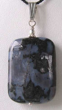 Load image into Gallery viewer, Stormy Purple Sky Jasper & Silver Pendant 507385C - PremiumBead Alternate Image 2