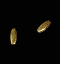 Load image into Gallery viewer, 2 Designer Brushed 22K Vermeil 13x5mm Rice Beads 10343 - PremiumBead Primary Image 1