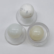 Load image into Gallery viewer, Opal Dendritic Large White Round Beads | 21mm | White | 3 |